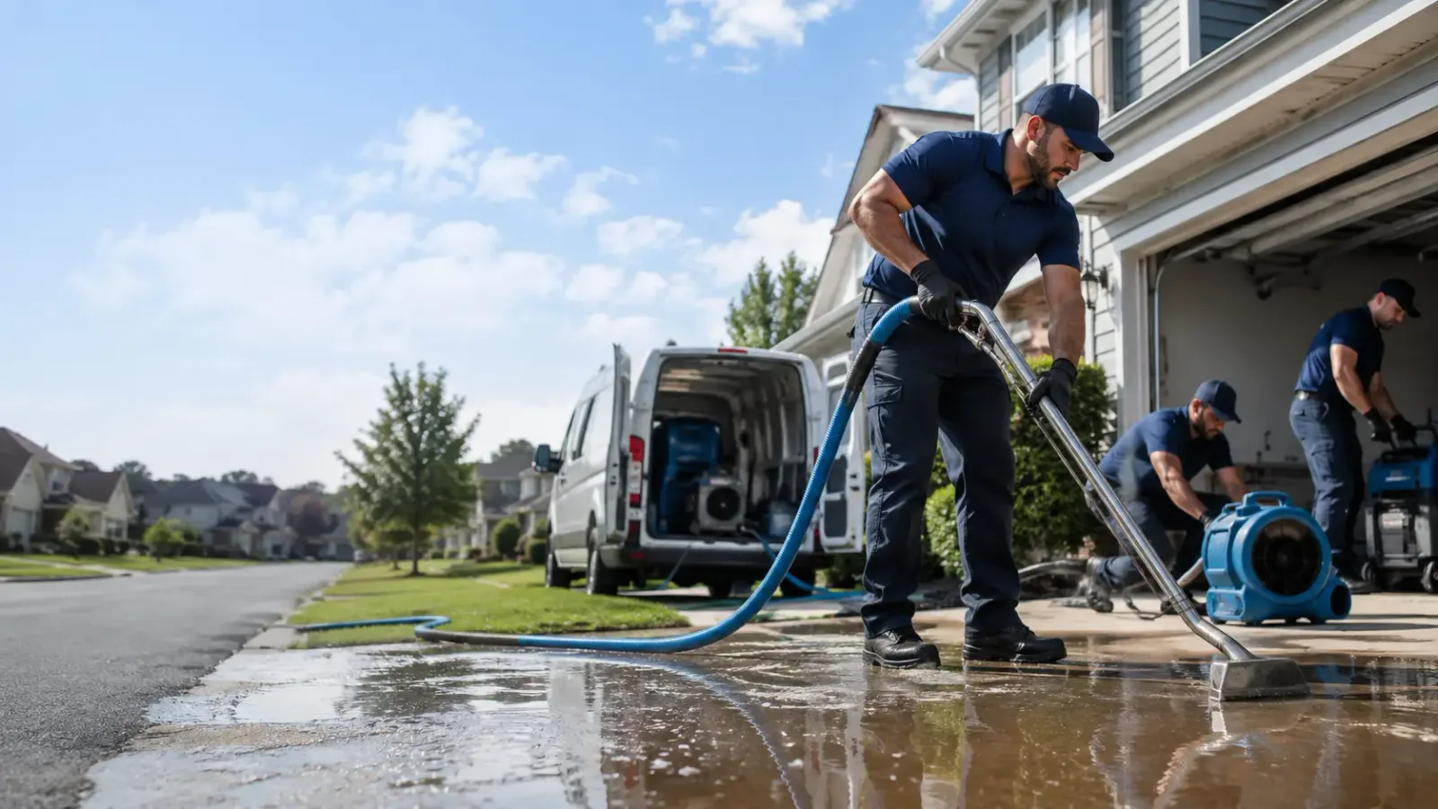 Flood Damage Restoration in Old Glory, TX